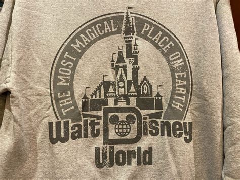 Wear the Disney Magic with a Most Magical Place on Earth Sweatshirt